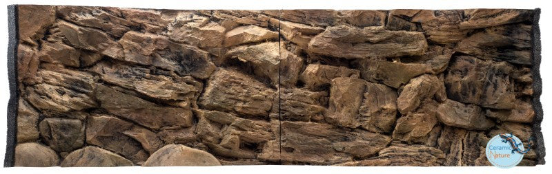 CeramicNature Achterwand Rock 150x50 2 delig