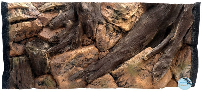 CeramicNature Achterwand Root 80x40