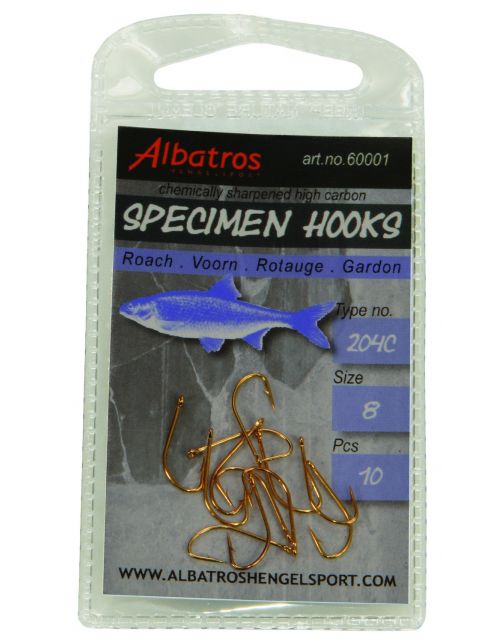 Albatros Specimen Hooks - Voorn M8
