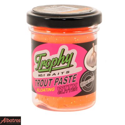 Trophy Bait Trout Paste Knoflook - Oranje 55GR