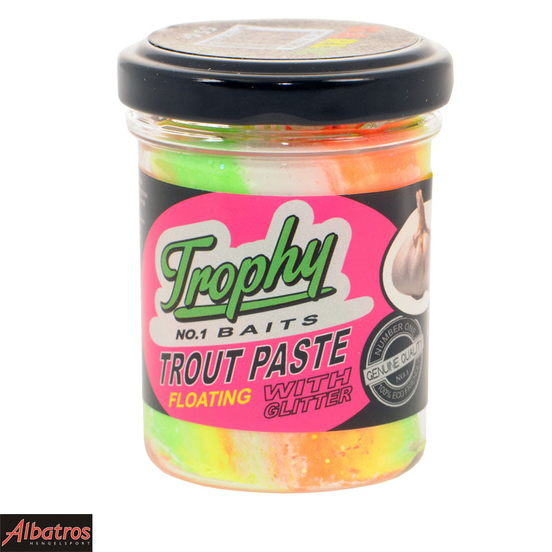 Trophy Bait Trout Paste Knoflook - Multicolor 55GR