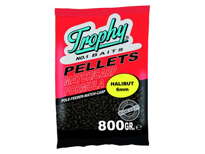 Trophy Bait Halibut Pellets - 8mm / 800Gr