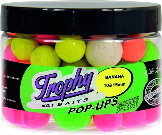 Trophy Bait Pop-Ups Banana - 10&15mm 70Gr
