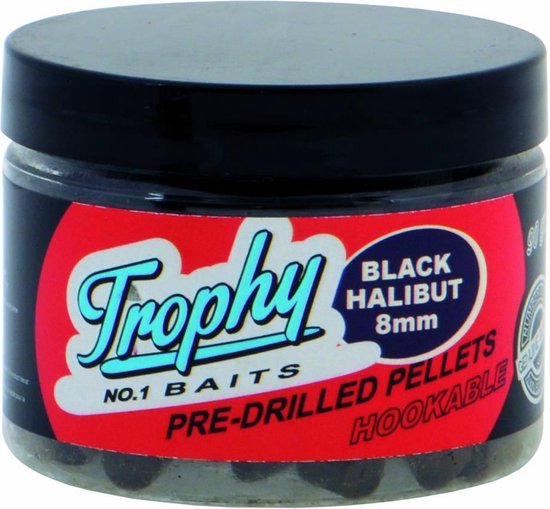 Trophy Bait Pre Drilled Pellet Halibut - 8mm / 90Gr