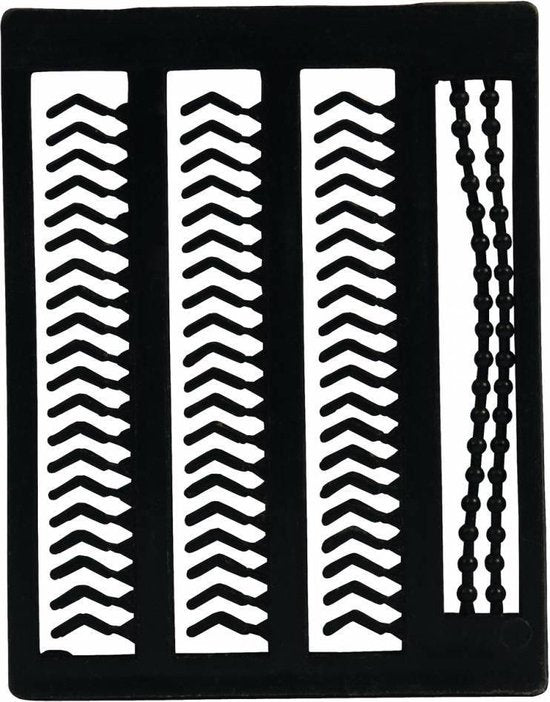 Albatros Boiliestop Ovaal/V Zwart