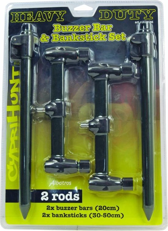 Albatros Cyprihunt Heavy Duty Buzzerbar & Bankstick Set