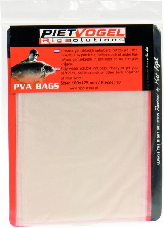 RigSolutionss PVA Zakjes - 10x12cm 10st