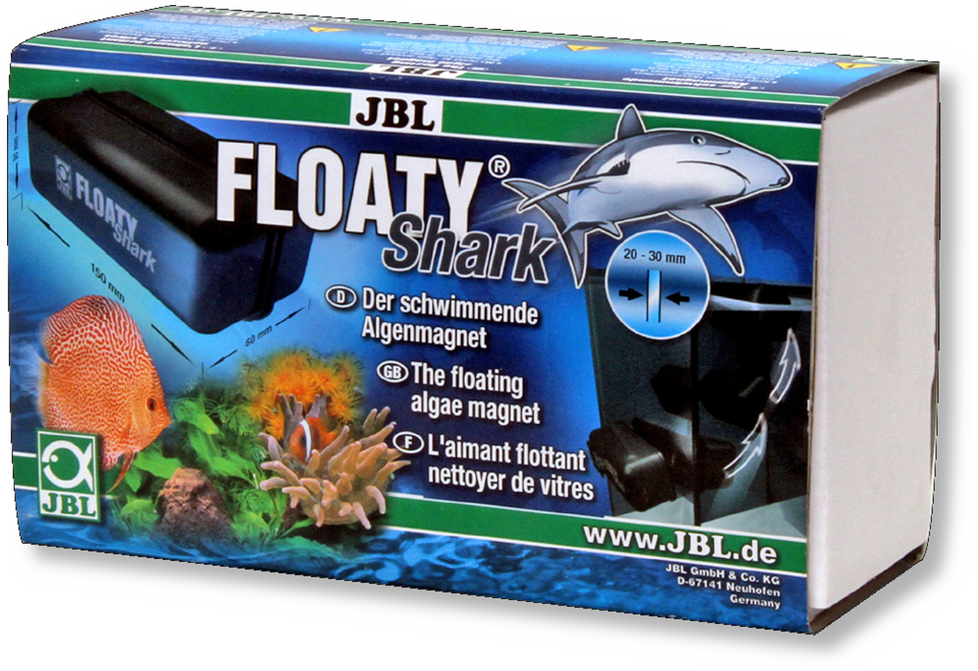 JBL Floaty Shark - Reinigingsmagneet