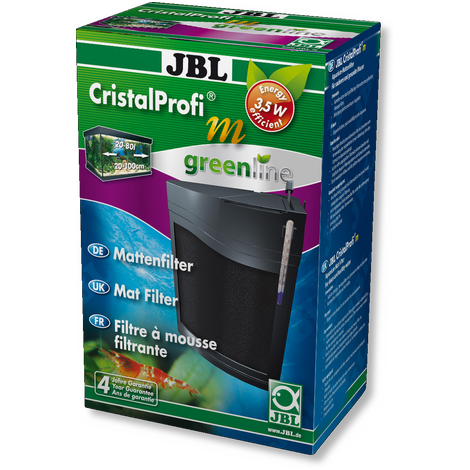 CristalProfi M Greenline Mattenfilter incl. Pomp