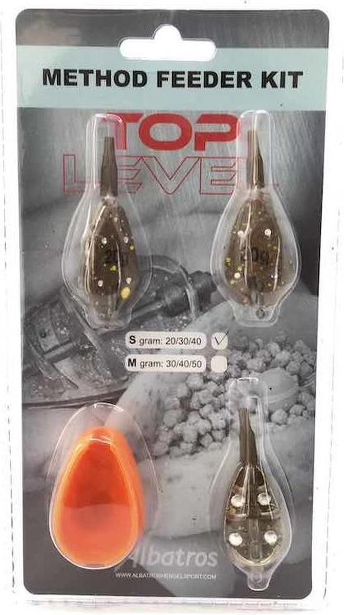Albatros Toplevel Method Feeder Kit S 20/30/40GR + Mal
