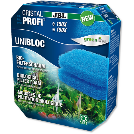 CristalProfi UniBloc e 15/1901-2 Bio Filterschuim