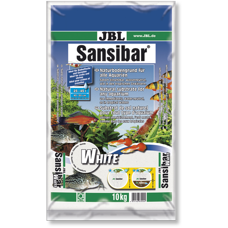 Sansibar White Witte Bodemgrond 10kg