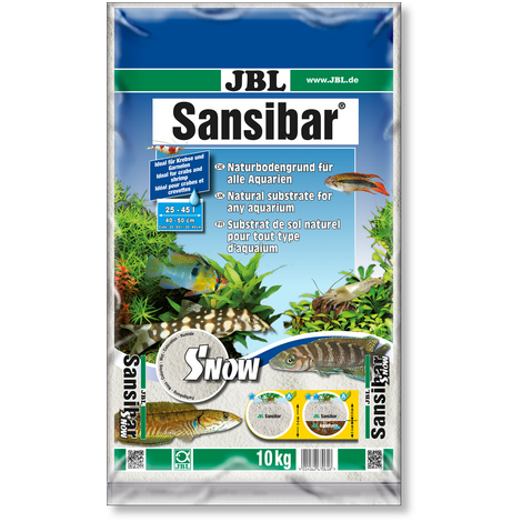 Sansibar Snow Sneeuwwitte Bodemgrond 10kg