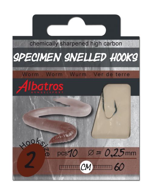 Hakenboekje Worm 60CM / 4 / 0.22