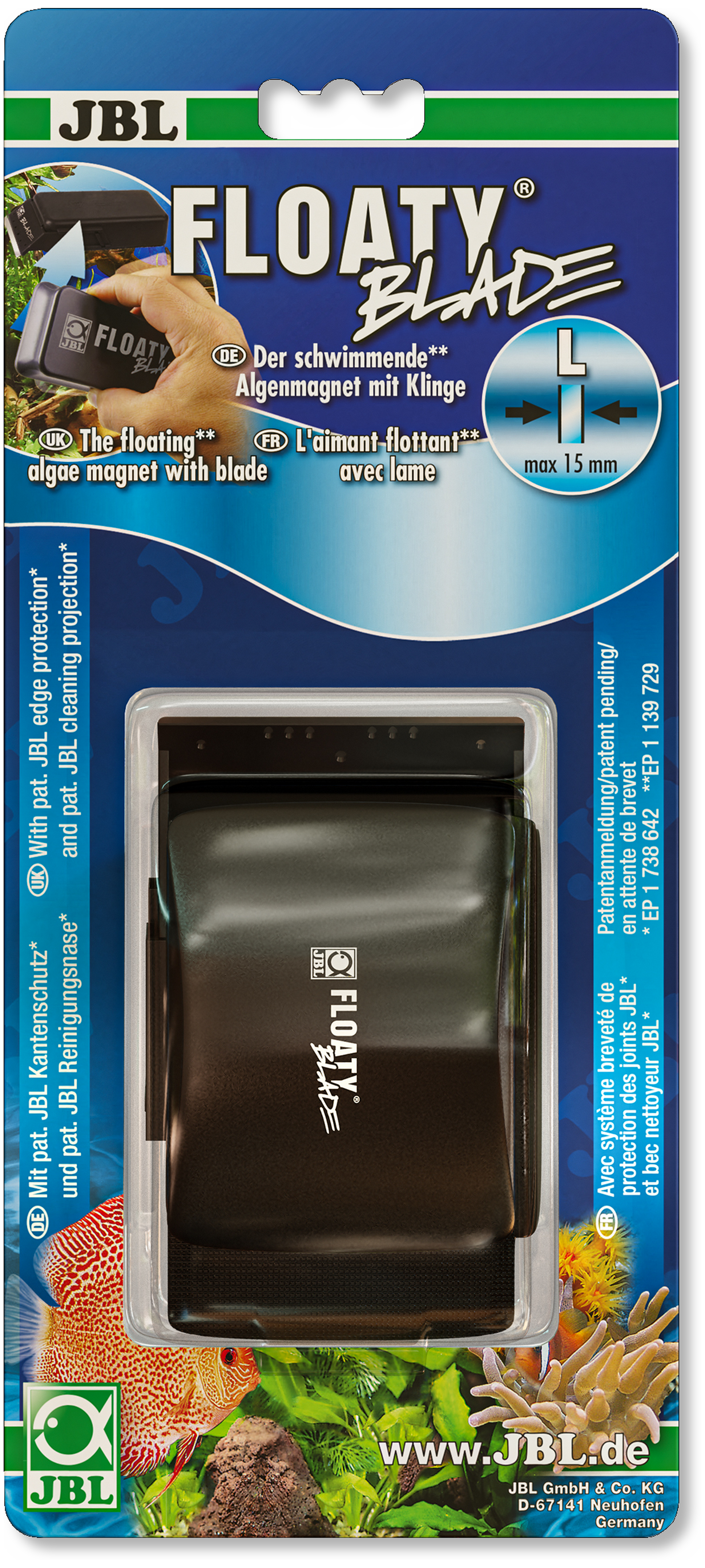 JBL Zuignap met Clip 23 mm