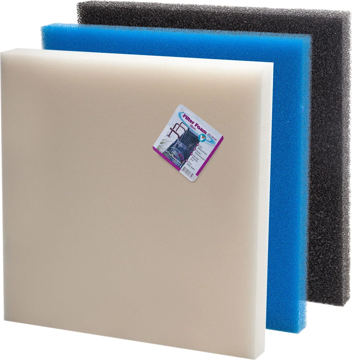 Filterschuim set 50 x 50 x 5