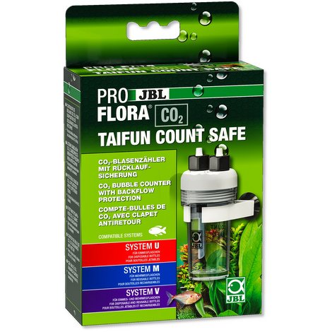 ProFlora Co2 Taifun Count Safe Bellenteller