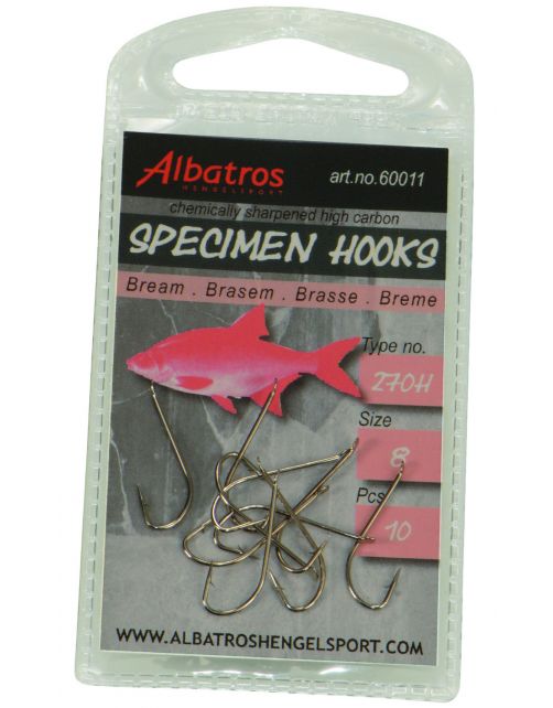 Albatros Specimen Hooks - Brasem M10