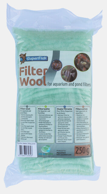 Superfish Groene Filterwatten Grof 250Gr