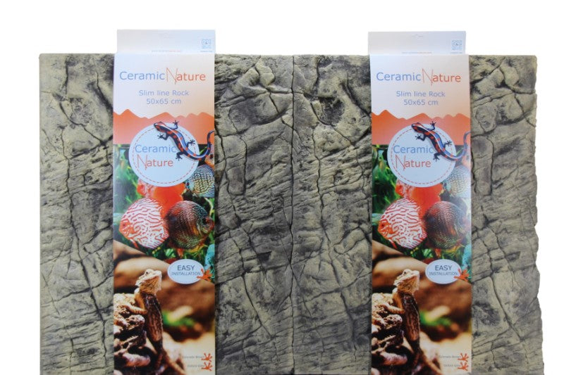 CeramicNature Slimline Rock Colorado Brown 50x65cm
