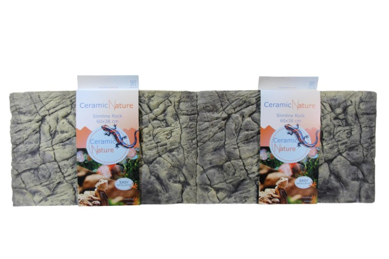 CeramicNature Slimline Rock Colorado Brown 60x38cm