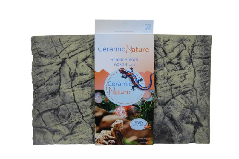 Ceramic Nature Slimline Rock Colorado Brown 60x38cm