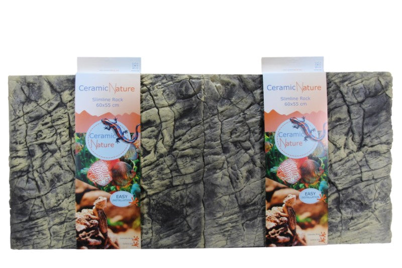 CeramicNature Slimline Rock Colorado Brown 60x55cm