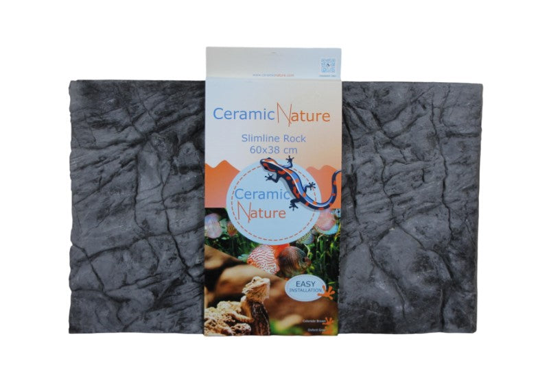Ceramic Nature Slimline Rock Oxford Grey 60x38cm