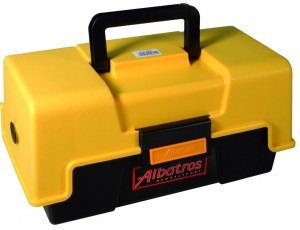 Albatros 2-ladige Viskoffer Geel - Klein