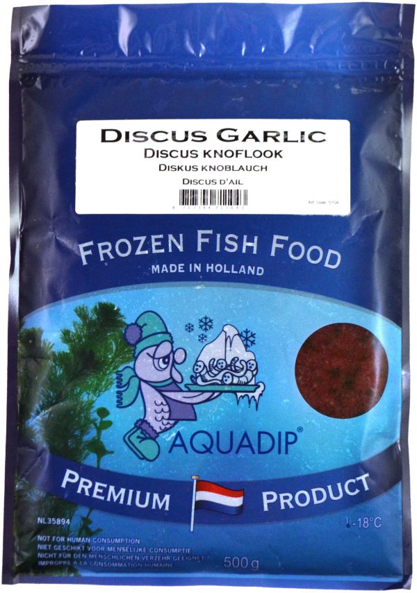 Discus Voer Knoflook 500gr Flatpack