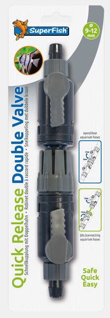 Superfish Dubbelkraan Snelkoppeling 9-12mm