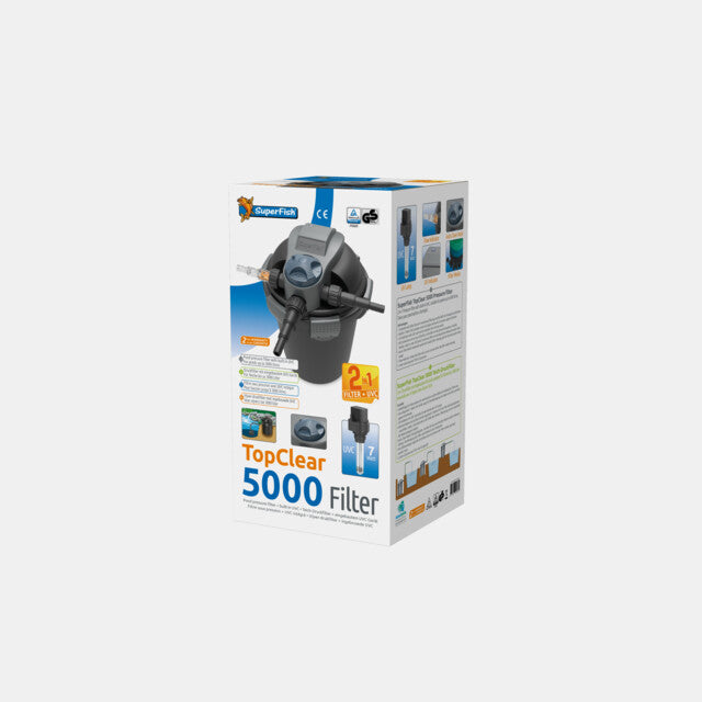 Superfish TopClear 5000 Filter UVC 7W