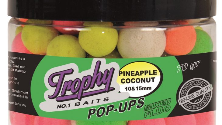 Trophy Bait Pop-Ups Pineapple Coconut - 10&15mm 70Gr