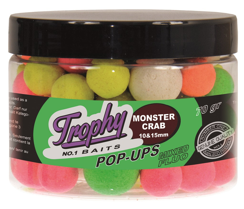Trophy Bait Pop-Ups Monstercrab - 10&15mm 70Gr