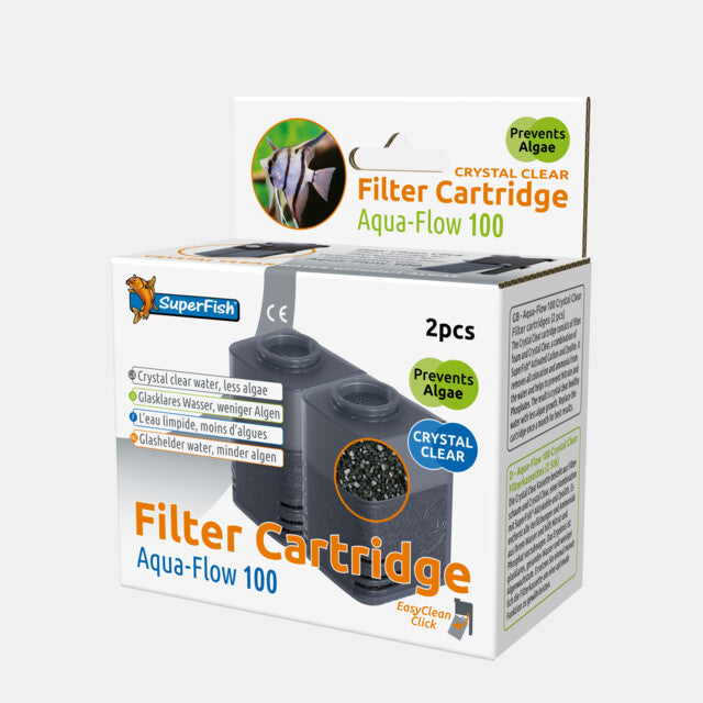 Superfish Aquaflow 100 Crystal Clear Cartridge 2 stuks