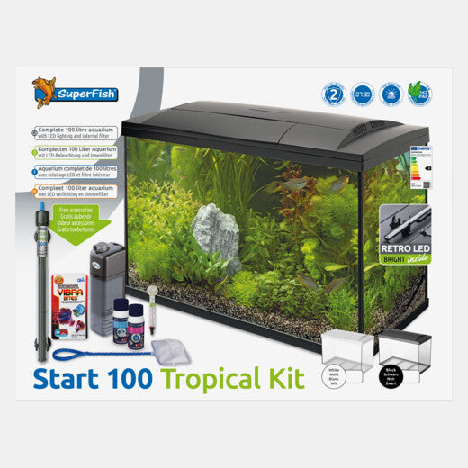 Superfish Start Tropical Kit Aquarium 100 Wit