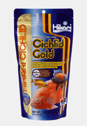 Hikari Cichlid Gold Medium 342 Gram