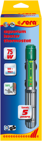 Sera Aquarium-Regelverwarming 75 W