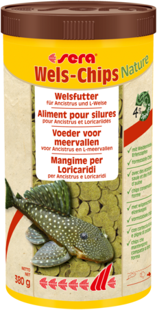 Sera Wels-Chips Nature 1000ml
