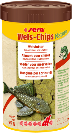 Sera Wels-Chips Nature 250ml