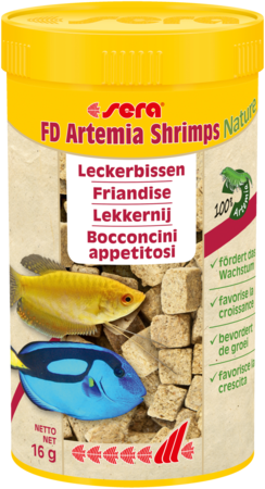Sera FD Artemia Shrimps Nature 250ml
