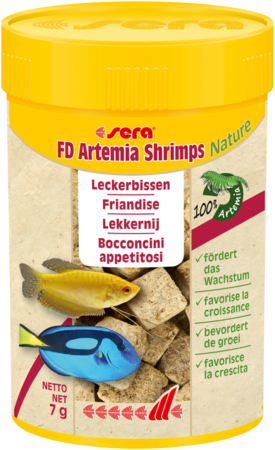 Sera FD Artemia Shrimps Nature 100ml