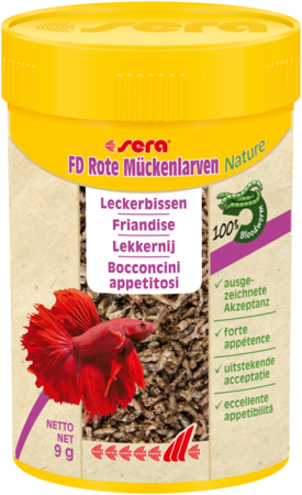 Sera FD Rode Muggenlarven Nature 100ml