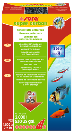 Sera Super Carbon 1000gr