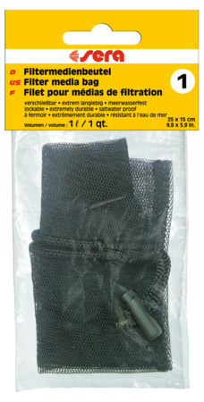 Sera Filterzakje 1 - 25 x 15cm