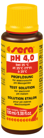 Sera Testvloeistof pH 4,0 100ml