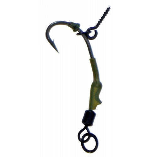 CSR Ronnie Rig + Hooklink Swivel - 2st Maat 4